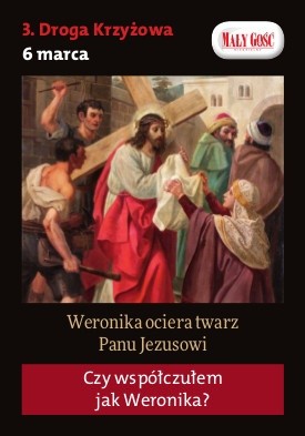 Weronika ociera twarz Panu Jezusowi