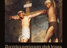Złoczyńca powieszony obok Jezusa wyznaje swój grzech