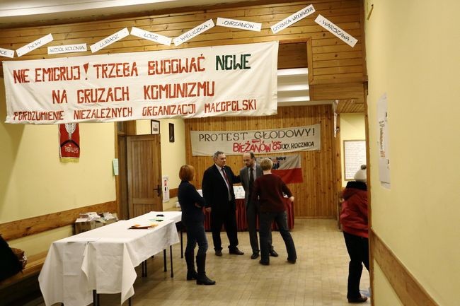 30-lecie głodówki solidarnościowej w Krakowie-Bieżanowie