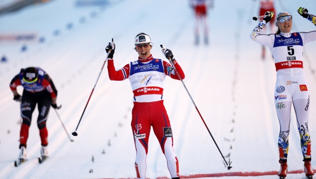 Kowalczyk czwarta, triumf Bjoergen