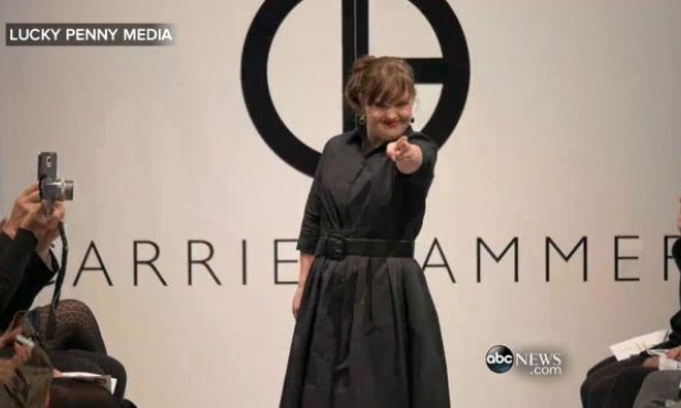 Modelka z Downem na NY's Fashion Week