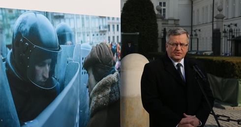 "Majdan" pokazany przed Pałacem