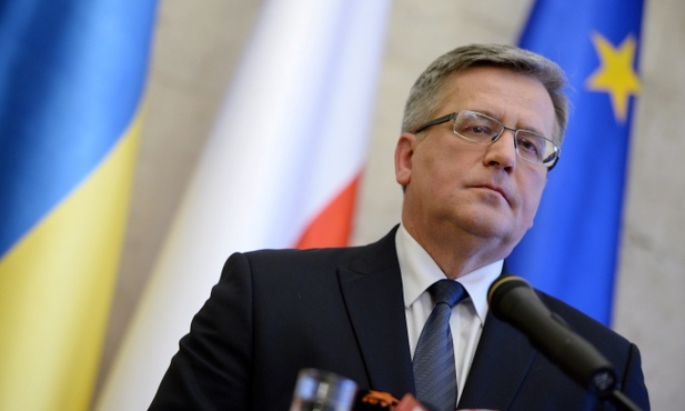 Komorowski: Polska będzie się starała pomóc