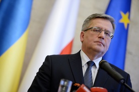 Komorowski: Polska będzie się starała pomóc