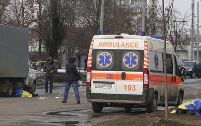 Zamach w Charkowie: 2 zabitych, 15 rannych 