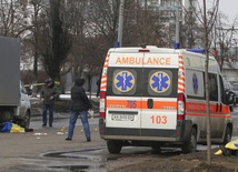 Zamach w Charkowie: 2 zabitych, 15 rannych 