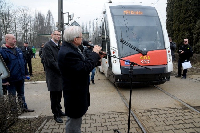 Tramino na testach w Krakowie