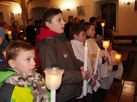 Goczałków. Powitanie MB Fatimskiej cz.2