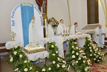 Goczałków. Powitanie MB Fatimskiej cz.2