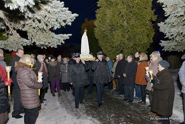 Goczałków. Powitanie MB Fatimskiej cz.2