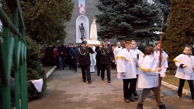 Goczałków. Powitanie MB Fatimskiej cz.2