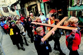 Droga Krzyżowa  na Via Dolorosa 