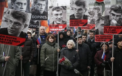 Moskwa: marsz pamięci Niemcowa