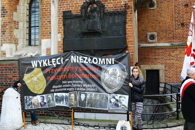 W hołdzie żołnierzom wyklętym. Kraków 2015