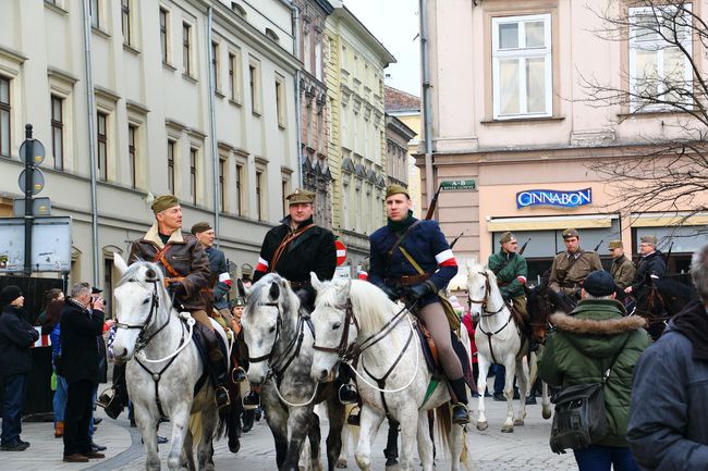 W hołdzie żołnierzom wyklętym. Kraków 2015