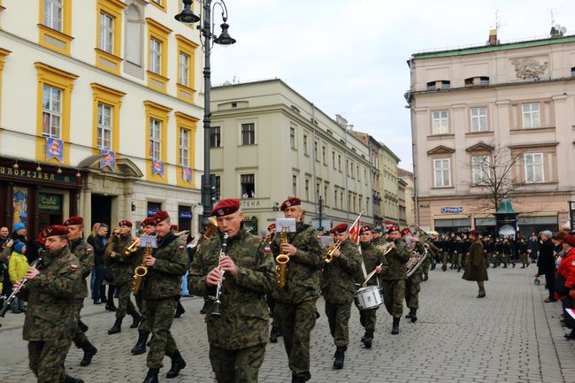 W hołdzie żołnierzom wyklętym. Kraków 2015