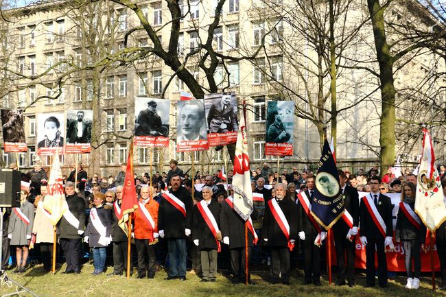 W hołdzie żołnierzom wyklętym. Kraków 2015