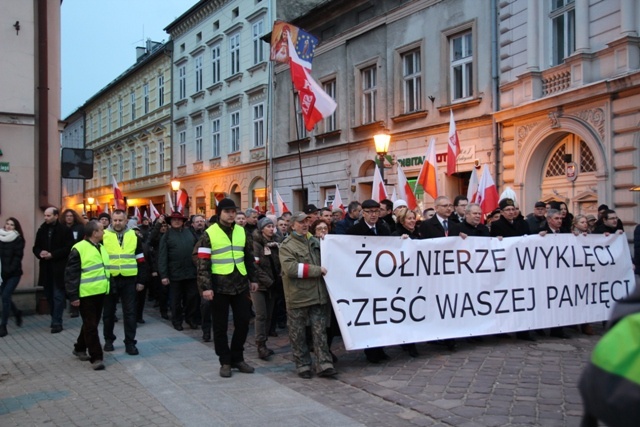 Dzień Żołnierzy Wyklętych 2015 na Podbeskidziu