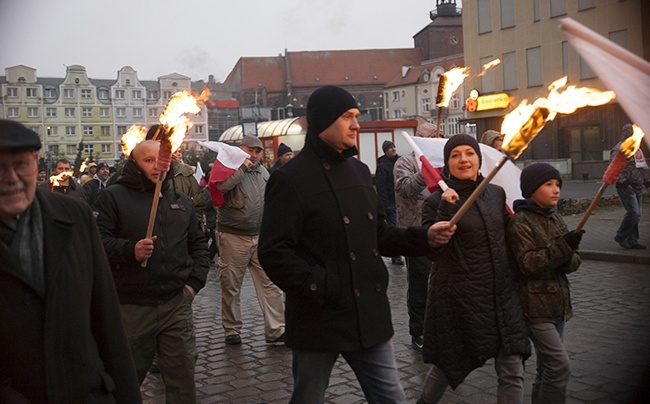 Marsz pamięci w Słupsku