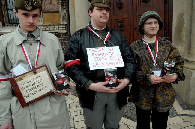 W hołdzie "Żołnierzom Wyklętym". Kraków 2015-2