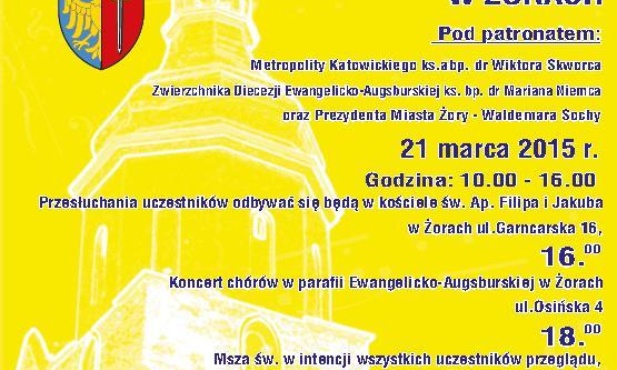 XI Ogólnopolski Przegląd Chórów Kościelnych Pieśni Pokutnej i Pasyjnej, Żory, 21 marca