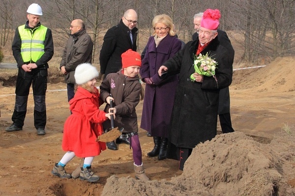 Rozpoczęcie budowy kościoła w Wejherowie