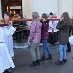 Krzyż ŚDM i ikona Matki Bożej w Wiśle