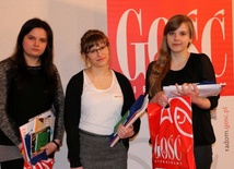 W Łomży będą nas reprezentować (od lewej): Anna Bonio, Anna Soboń i Joanna Pawlina
