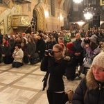 Krzyż ŚDM i ikona Matki Bożej w Żywcu