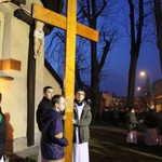 Krzyż ŚDM i ikona Matki Bożej w Żywcu