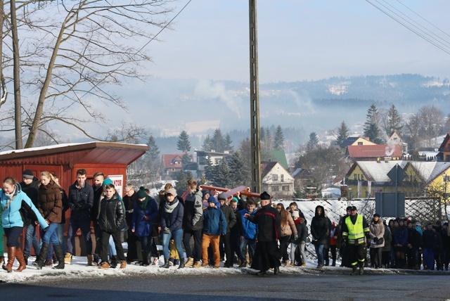 Znaki ŚDM w Istebnej