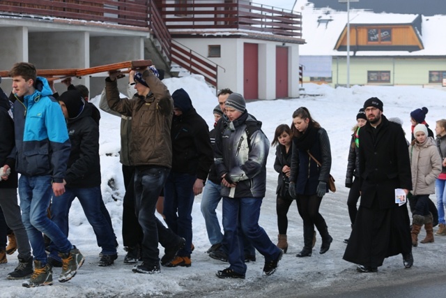 Znaki ŚDM w Istebnej