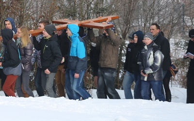 Znaki ŚDM w Istebnej