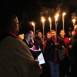 Krzyż i ikona Matki Bożej w Szczyrku