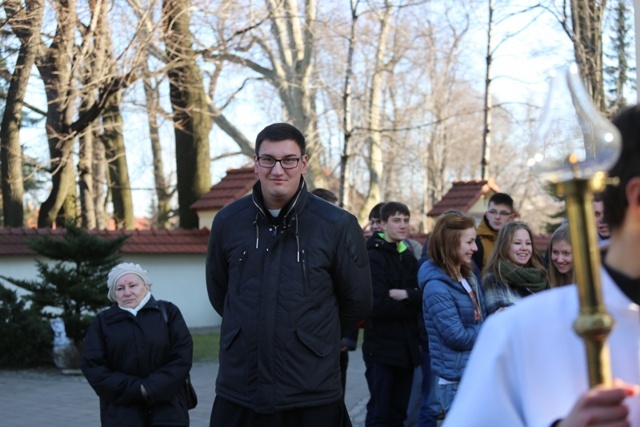 Znaki ŚDM w Andrychowie