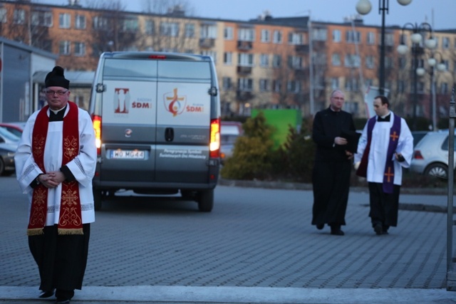 Znaki ŚDM w Andrychowie