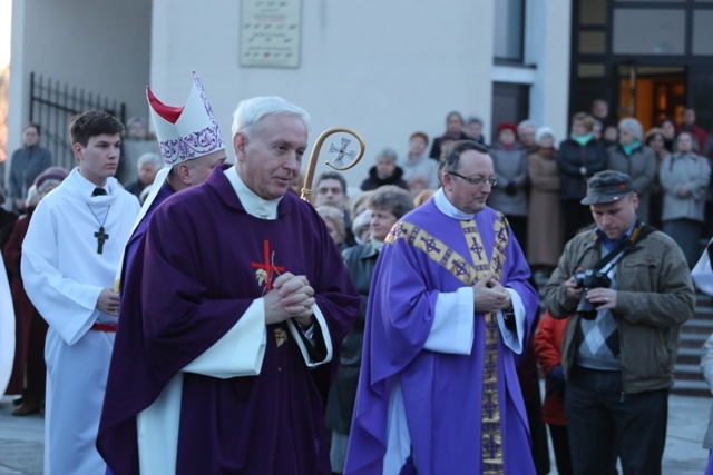 Znaki ŚDM w Andrychowie