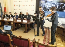 Konferencja nt. planów budowy siedziby Sinfonia Varsovia  Europejskiego Centrum Muzyki na Pradze