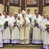 Po Eucharystii z arcybiskupem 