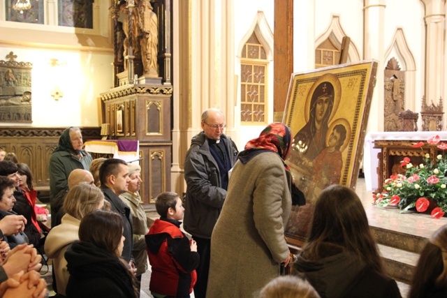 Znaki ŚDM w Wilamowicach