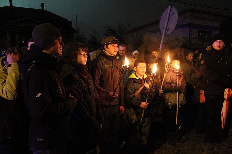 Krzyż i ikona Matki Bożej w Bielsku-Białej - cz. 1