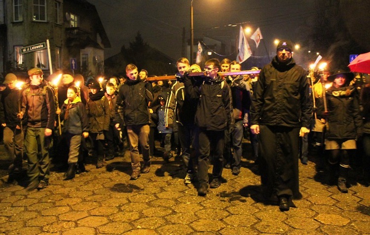 Krzyż i ikona Matki Bożej w Bielsku-Białej - cz. 1