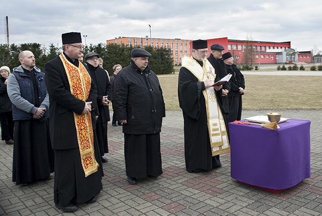 Poświęcenie karetki dla Odessy