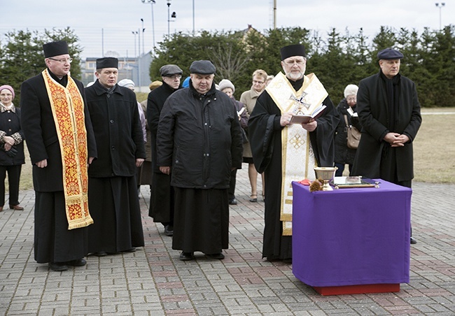 Poświęcenie karetki dla Odessy