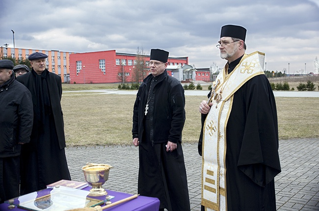 Poświęcenie karetki dla Odessy