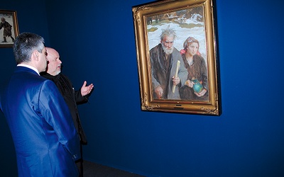  Wystawę zwiedził również ambasador Armenii w Polsce Edgar Ghazaryan 