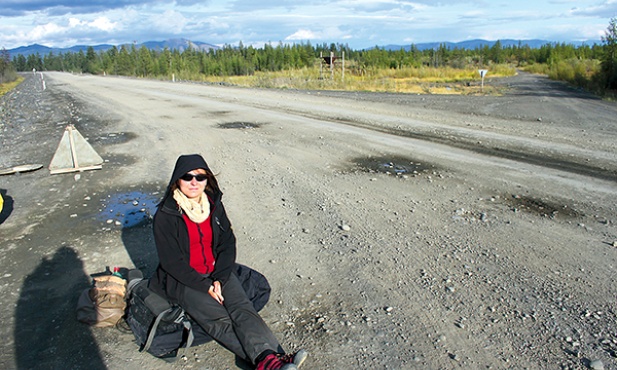  Łapanie stopa trwało wiele godzin 
