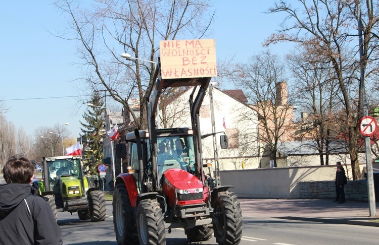 Tarnowski protest rolniczy