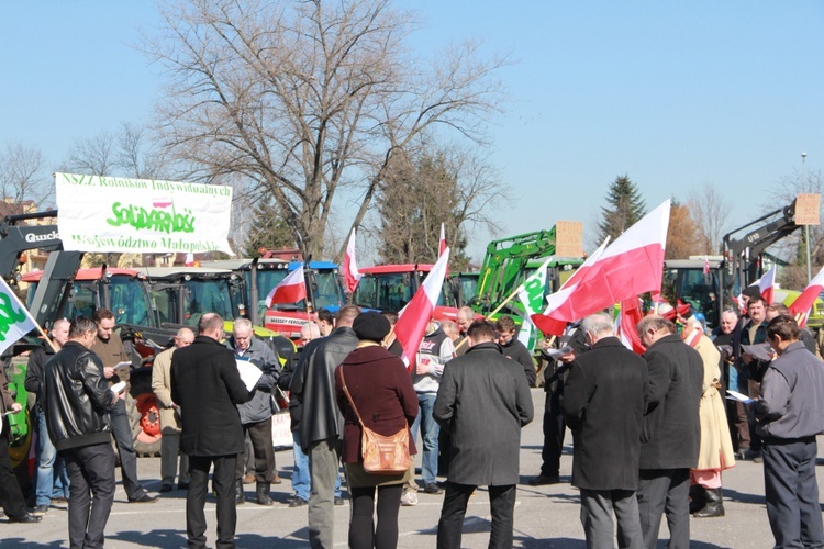 Tarnowski protest rolniczy