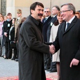 Prezydenci Węgier i Polski w Katowicach